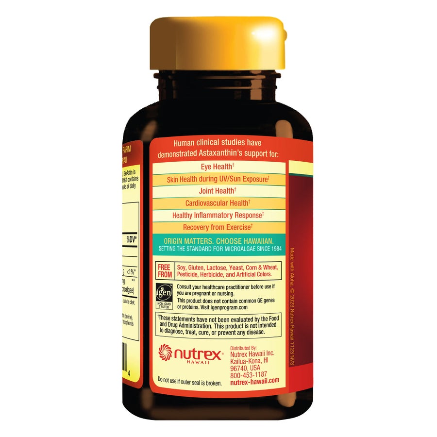 Astaxanthin hỗ trợ mắt và da BioAstin – 120 viên – ảnh 2