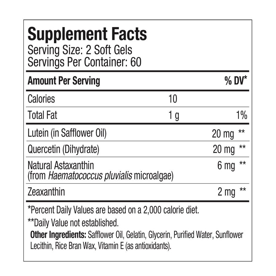 Viên hỗ trợ mắt EyeAstin Nutrex Hawaii – 120 viên – ảnh 4