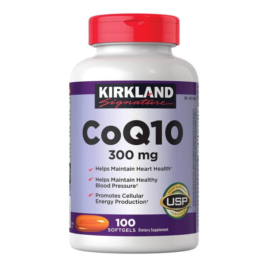 Combo 2 hộp CoQ10 300mg hỗ trợ tim mạch Kirkland – 2 × 100 viên – ảnh 2