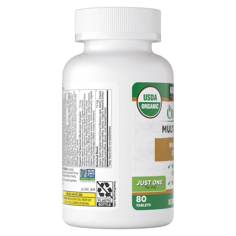 Vitamin tổng hợp hữu cơ Kirkland – 80 viên – ảnh 2
