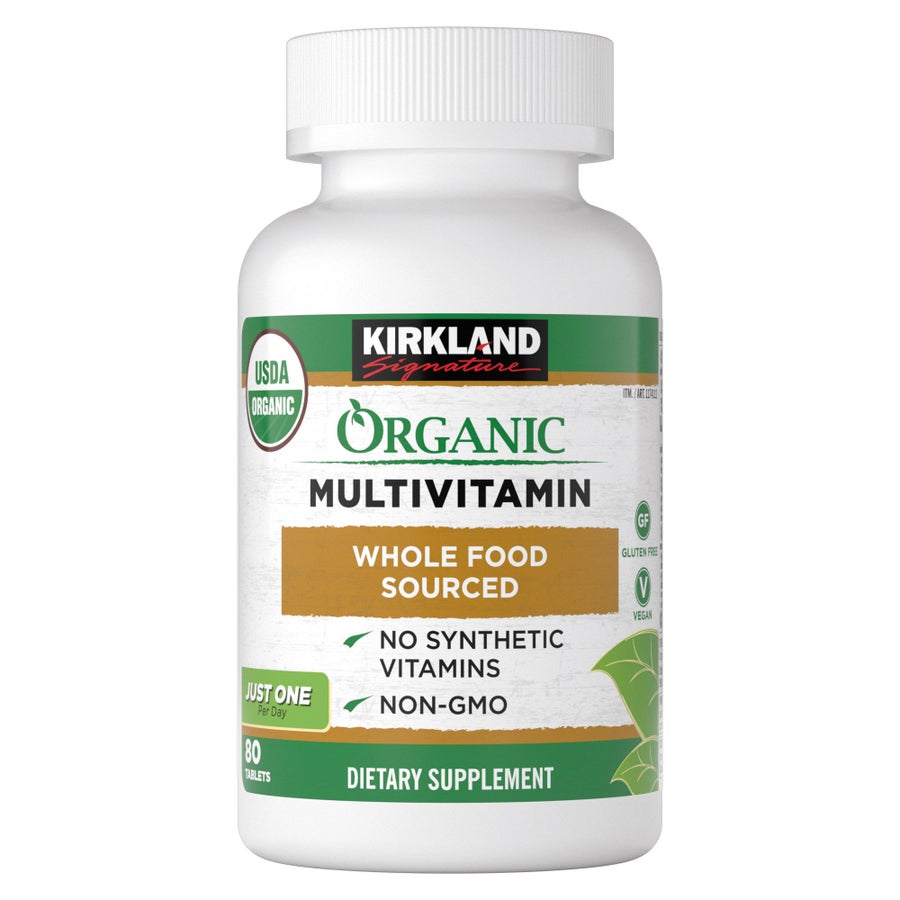 Vitamin tổng hợp hữu cơ Kirkland – 80 viên