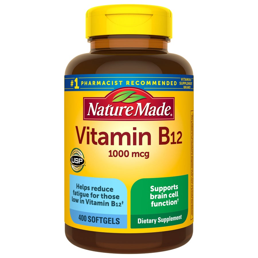 Combo 2 hộp vitamin B12 1000mcg Nature Made – 2 × 400 viên – ảnh 2