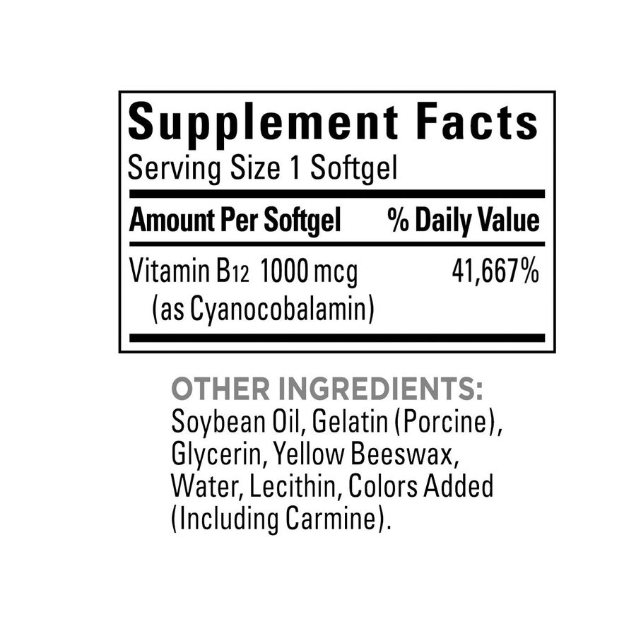 Combo 2 hộp vitamin B12 1000mcg Nature Made – 2 × 400 viên – ảnh 5