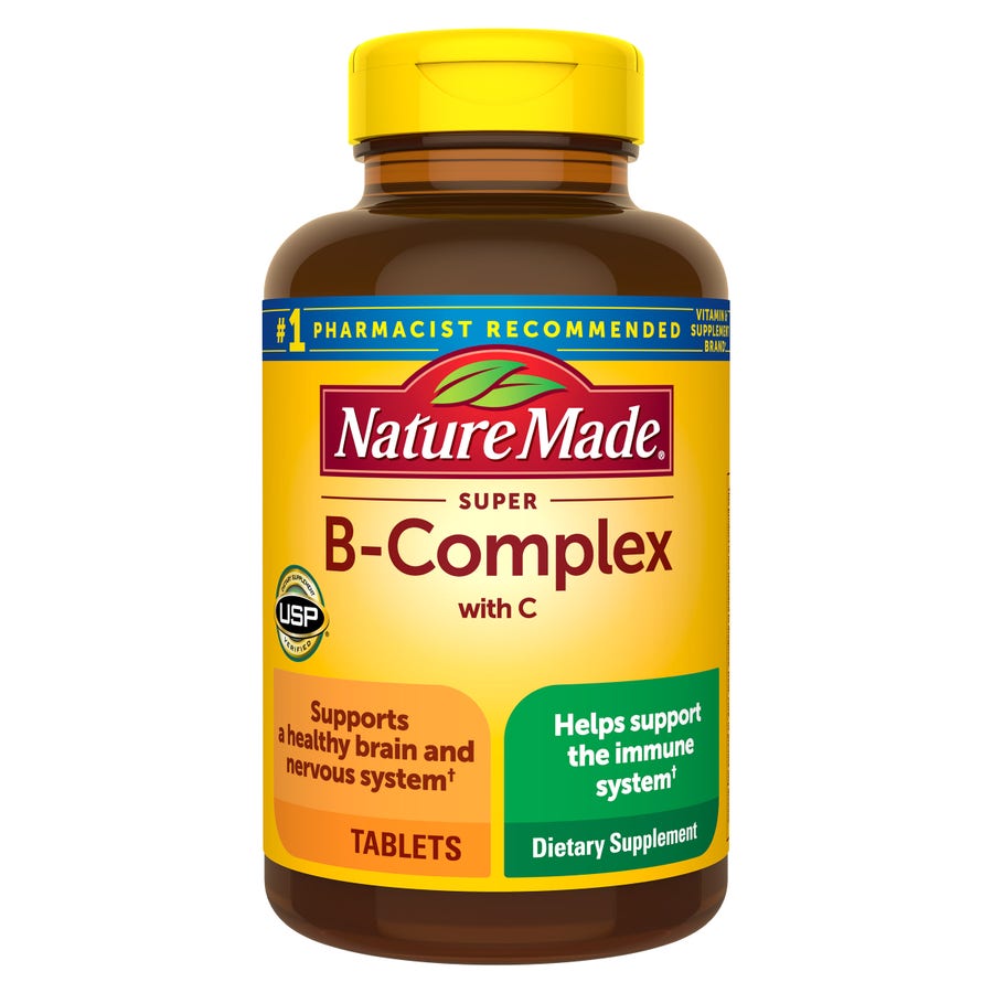 Viên uống vitamin B tổng hợp Nature Made Super B-Complex – 460 viên