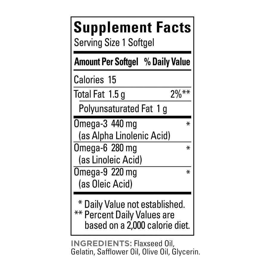 Omega 3-6-9 hỗ trợ tim mạch Nature Made – 180 viên – ảnh 3