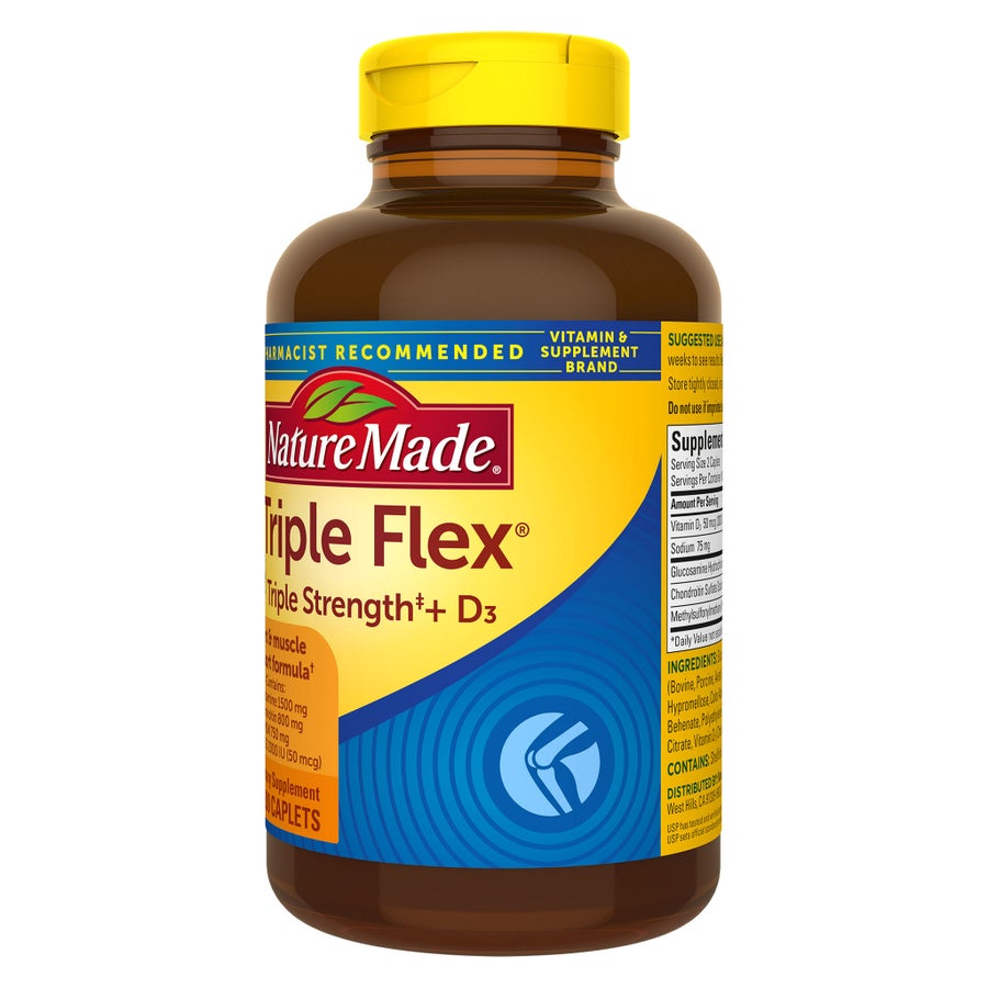 Combo 2 hộp viên khớp glucosamine Nature Made TripleFlex – 2 × 200 viên – ảnh 3
