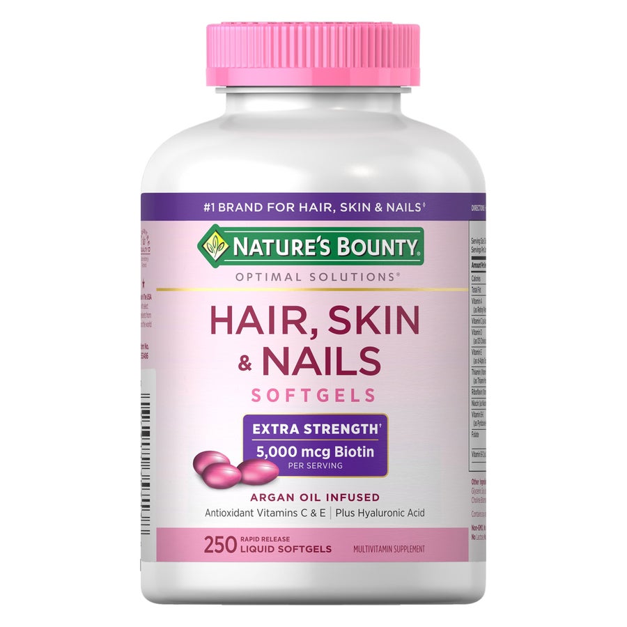 Combo 2 hộp viên hỗ trợ tóc da móng Nature's Bounty – 2 × 250 viên – ảnh 2