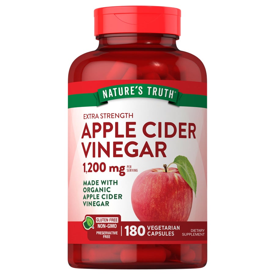 Combo 2 hộp giấm táo hữu cơ dạng viên Nature's Truth – 2 × 180 viên – ảnh 2