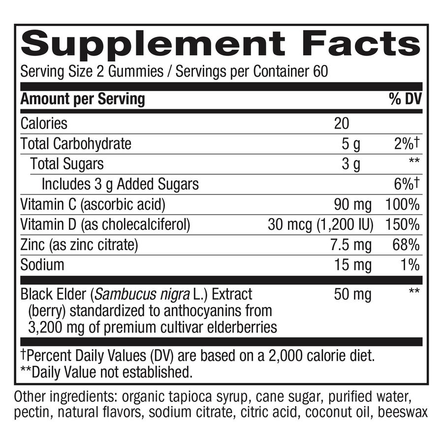 Kẹo dẻo cơm cháy hỗ trợ đề kháng Nature's Way – 120 viên – ảnh 2