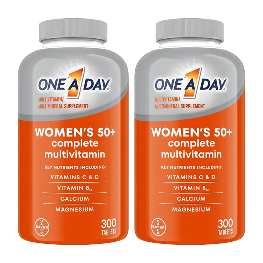 Combo 2 hộp vitamin tổng hợp cho nữ 50+ One A Day – 2 × 300 viên