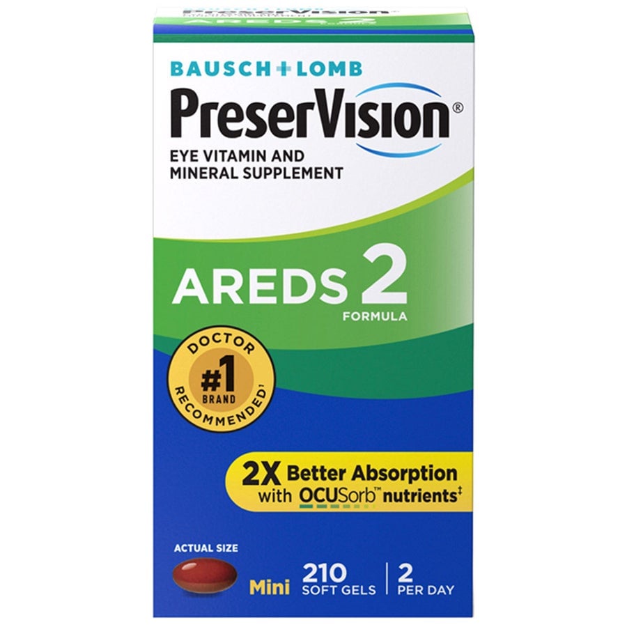 Combo 2 hộp viên bổ mắt PreserVision AREDS 2 – 2 × 210 viên