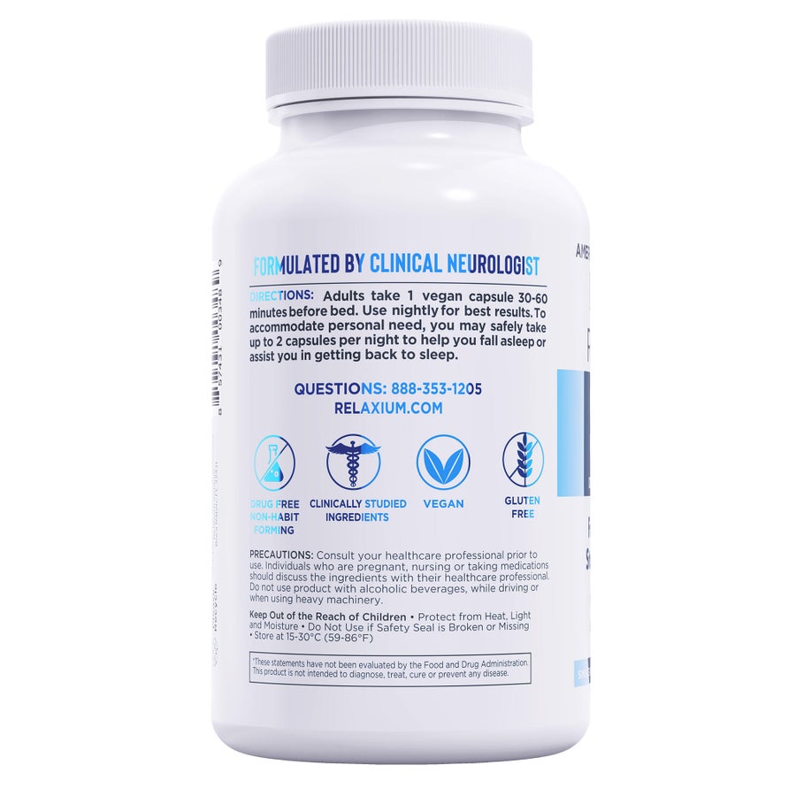 Viên hỗ trợ dễ ngủ Relaxium – 120 viên – ảnh 2