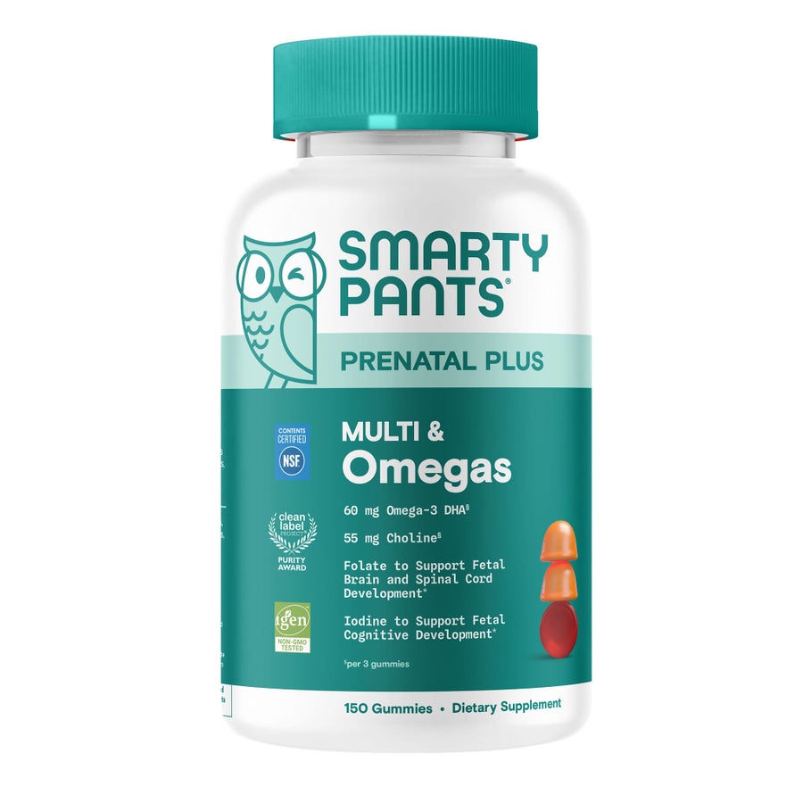 Kẹo dẻo vitamin cho mẹ bầu SmartyPants – 150 viên