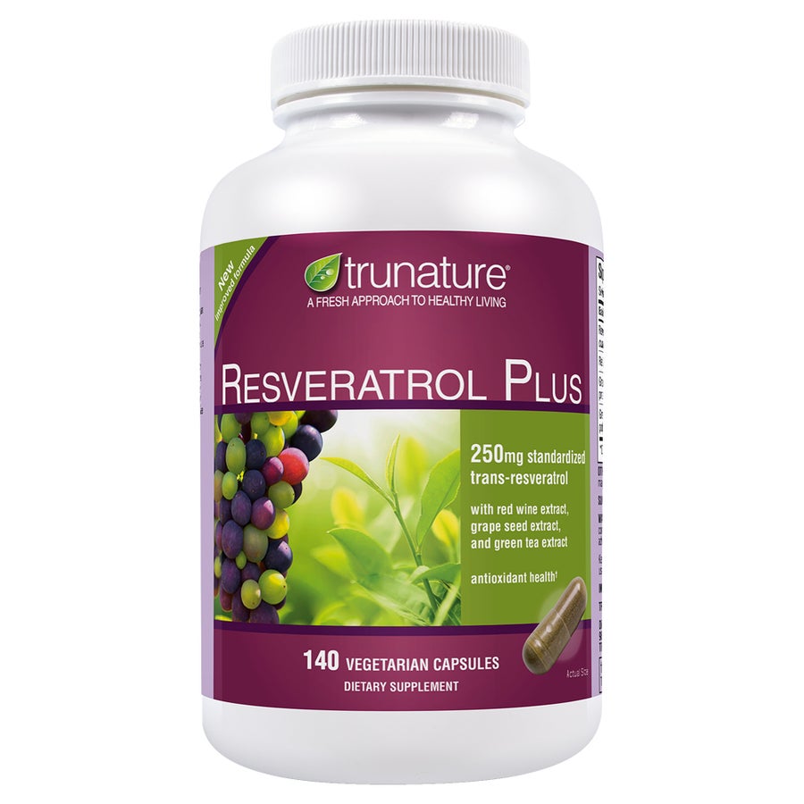 Resveratrol hỗ trợ chống oxy hoá trunature – 140 viên