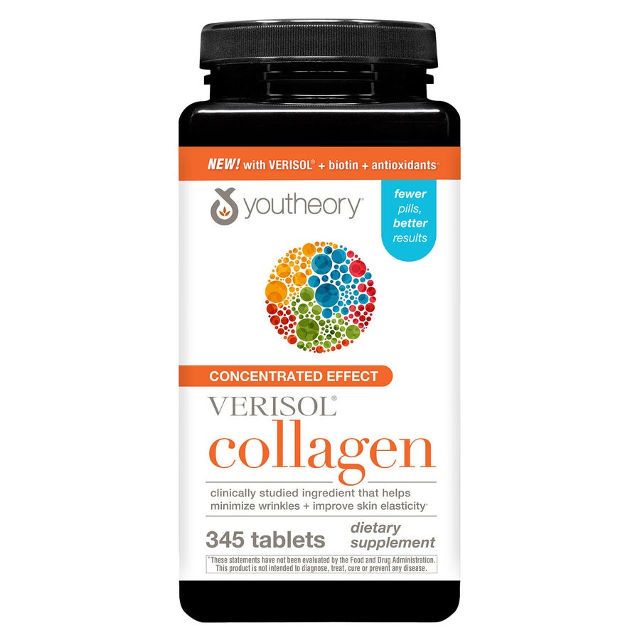Viên uống Collagen Youtheory Verisol Concentrated Effect + Biotin – 345 viên