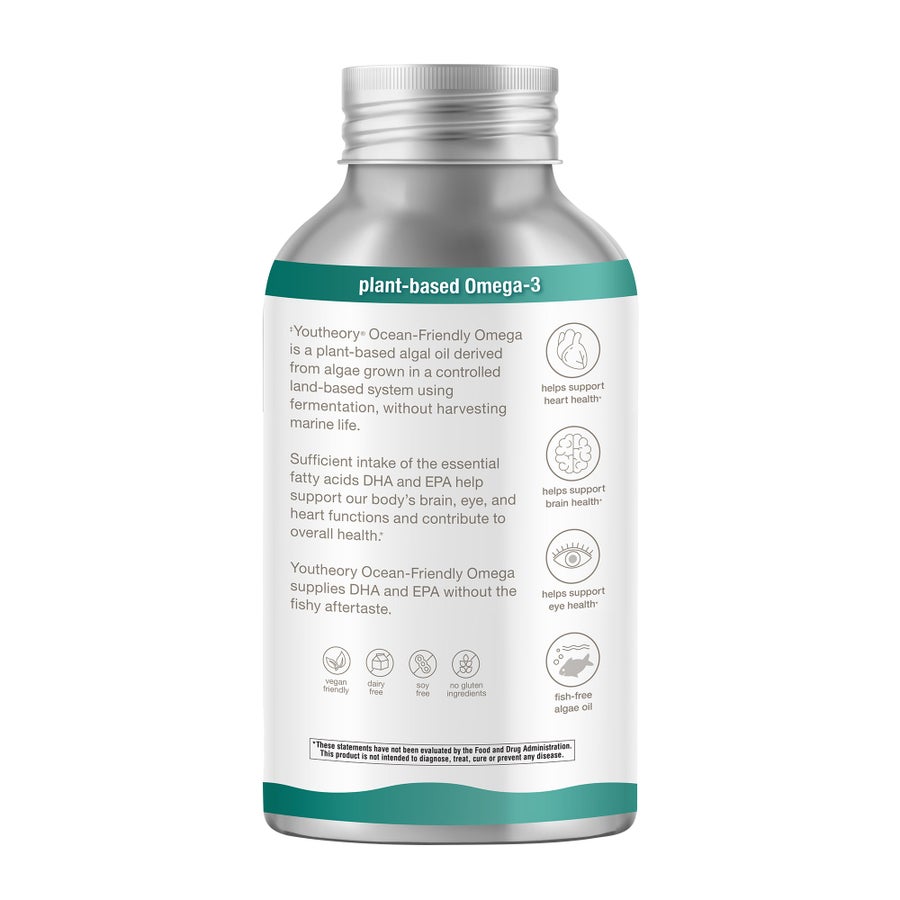 Omega-3 từ tảo hỗ trợ tim mạch youtheory – 120 viên – ảnh 2